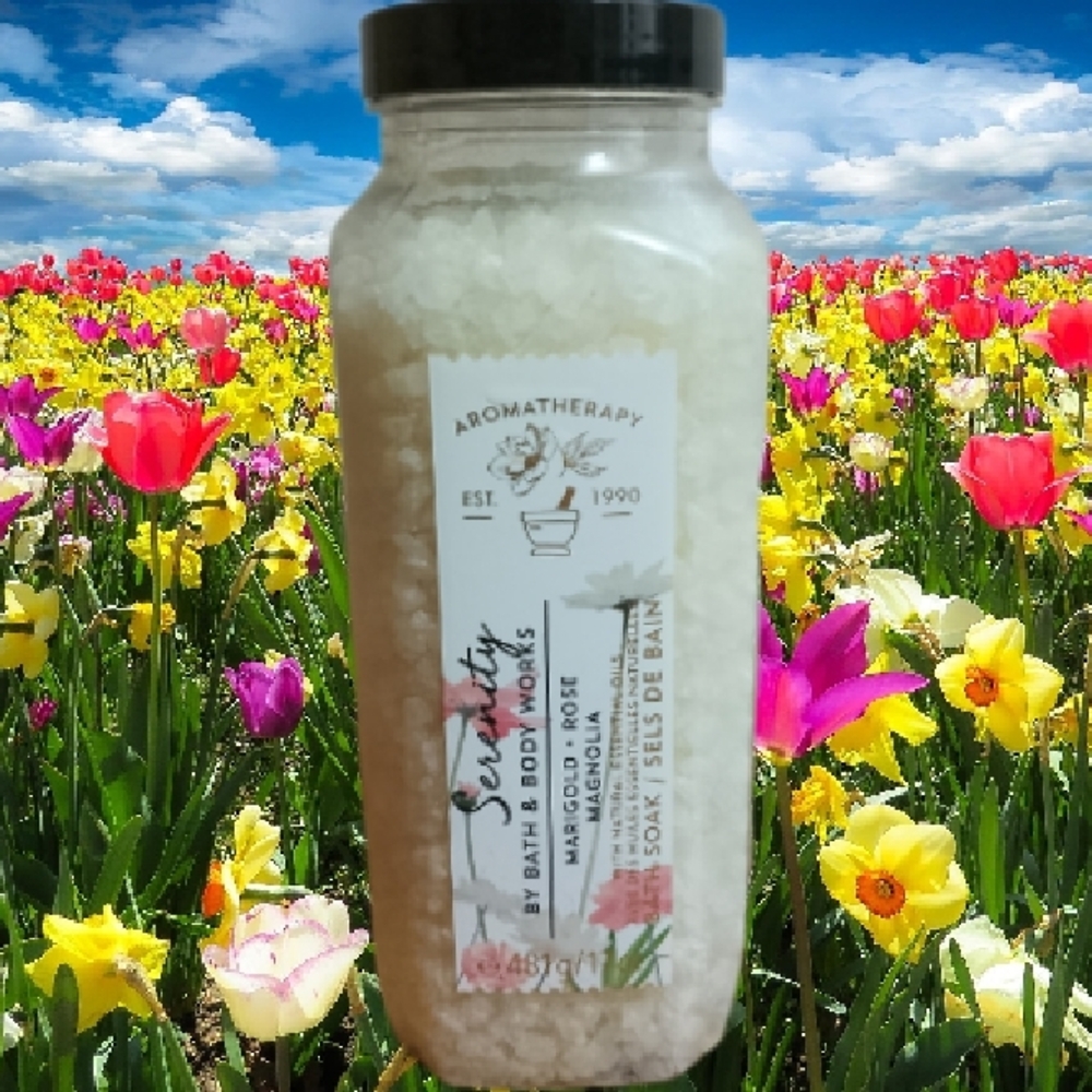 Bath & Body Works Aromatherapy Bath Soak - •Marigold•Rose•Magnolia•